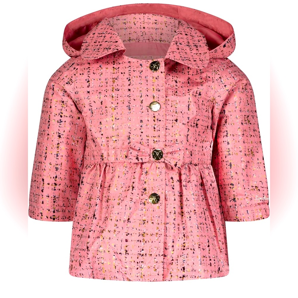 London Fog pink teeed 24 month NWT